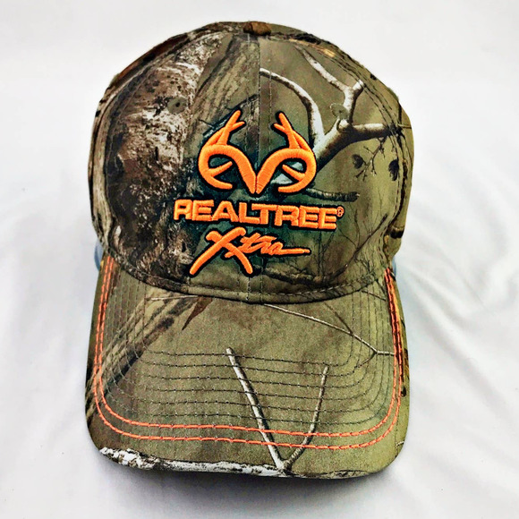 Realtree Accessories Realtree Camo Hunter Orange Baseball Signature